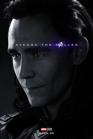 Loki official avengers: endgame poster