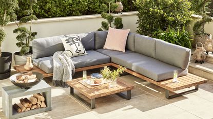 Best garden corner sofa hot sale