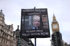 Protest in London