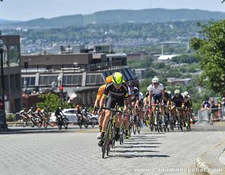 The race wound through very scenic Quebec City.
