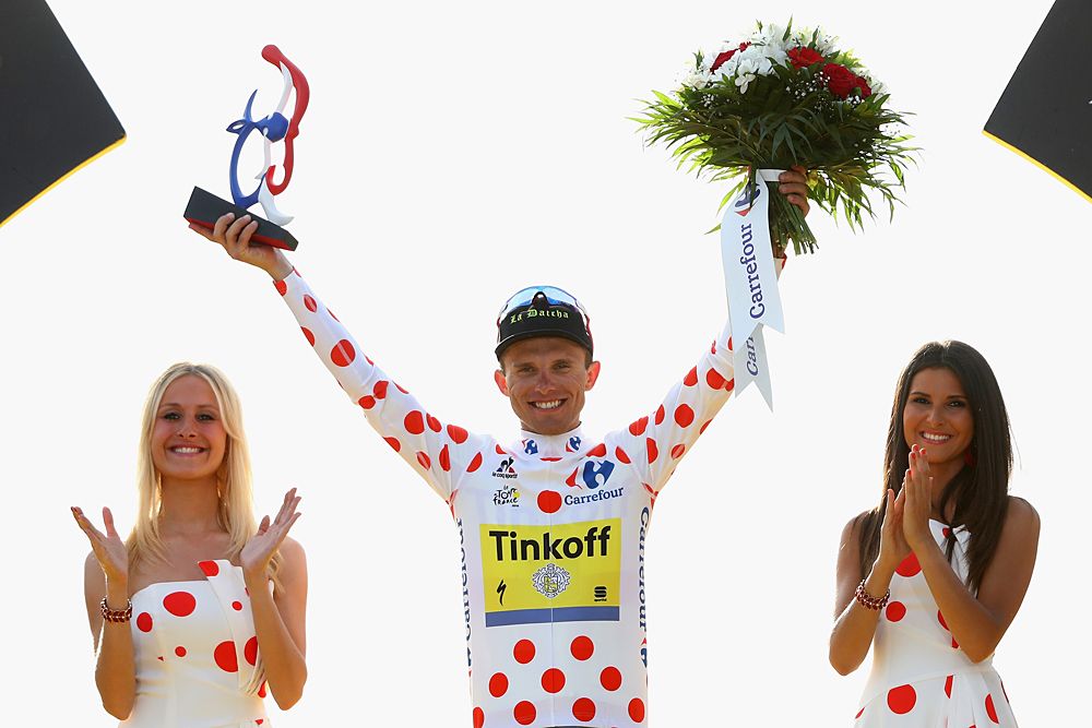 Rafal Majka (Tinkoff) won the mountains classification