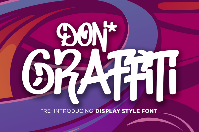 Don Graffiti font by Don Marciano