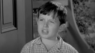 Jerry Mathers' Beaver looks confused on Leave it to Beaver