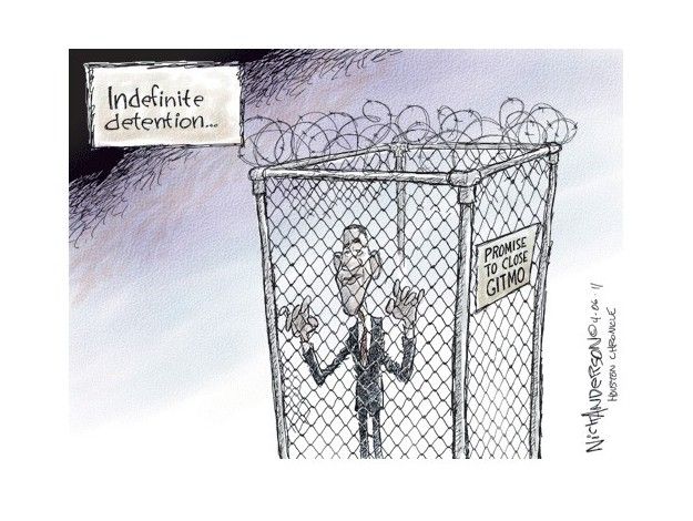 Obama&amp;#039;s self-inflicted detention