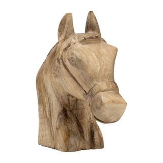 wayfair wooden horse figurine
