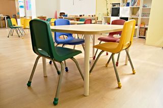 A preschool class room