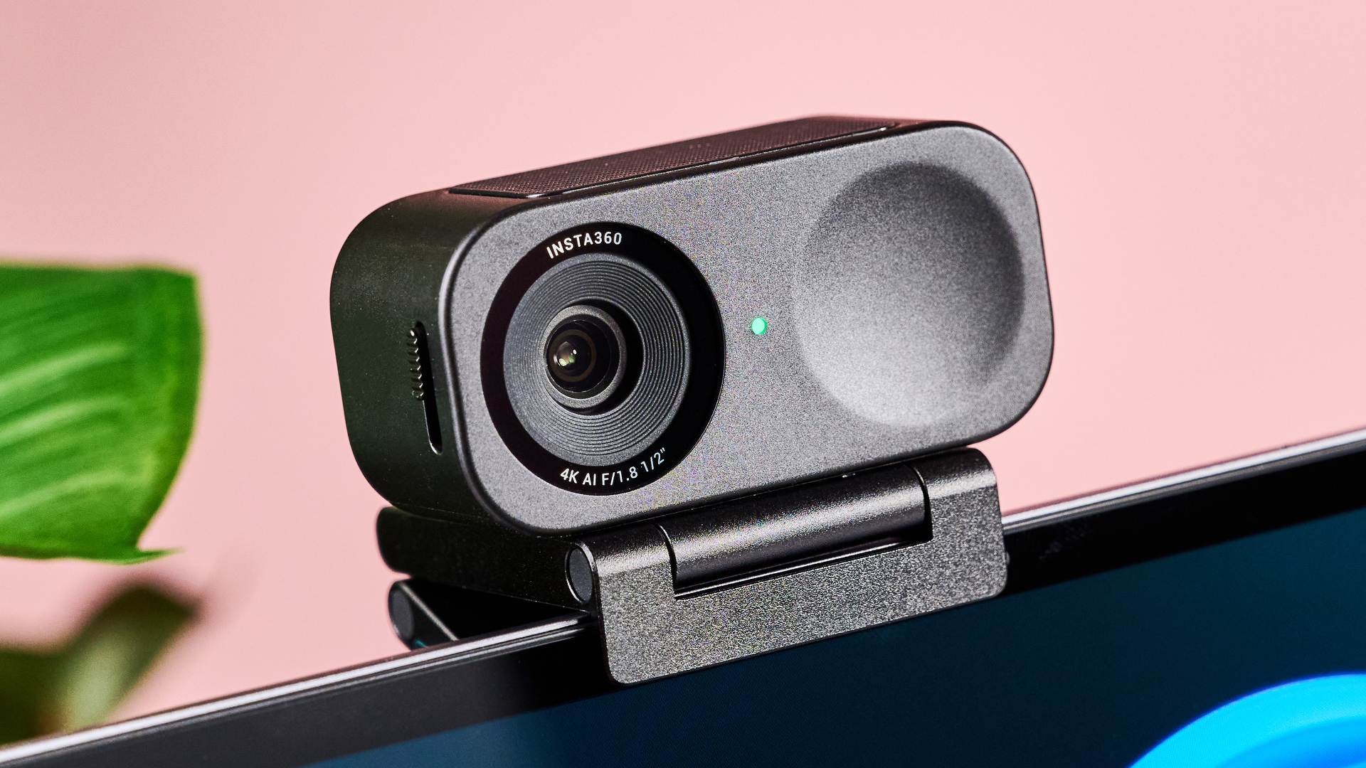 Insta360 Link 2C with green LED active