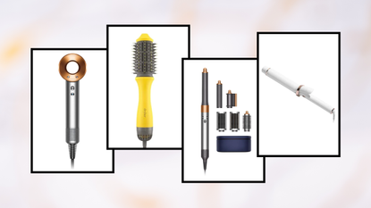 Dyson Supersonic Hair Dryer; Drybar Blow Dry Brush; Dyson Airwrap; T3 Curling Iron 