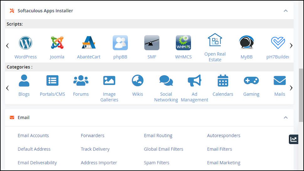 ScalaHosting softaculous installer