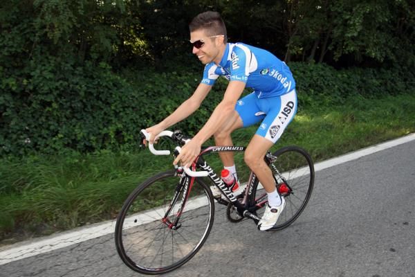 Giovanni Visconti was clearly happy to be in Mendrisio, Switzerland