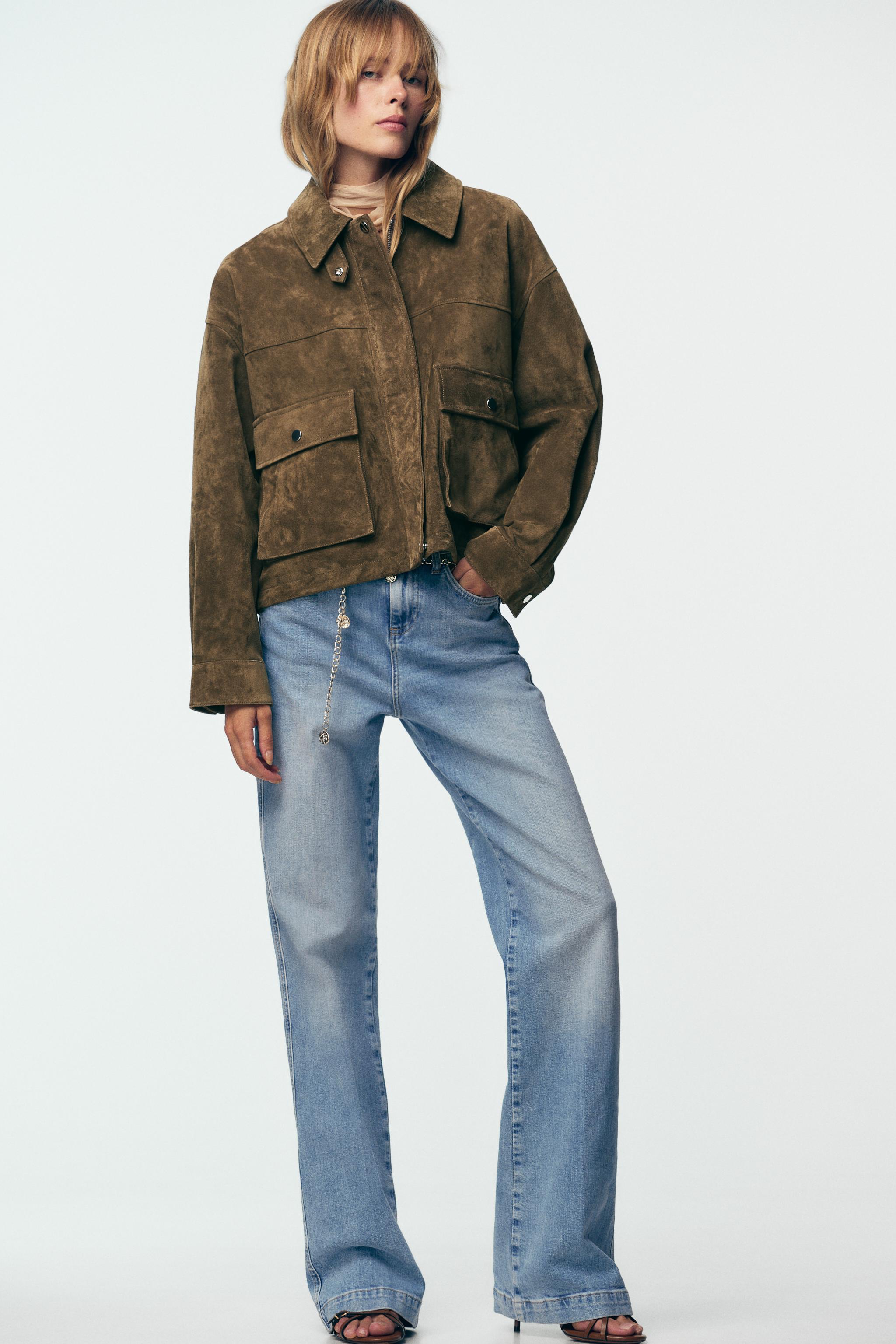 100% Leather Bomber Jacket