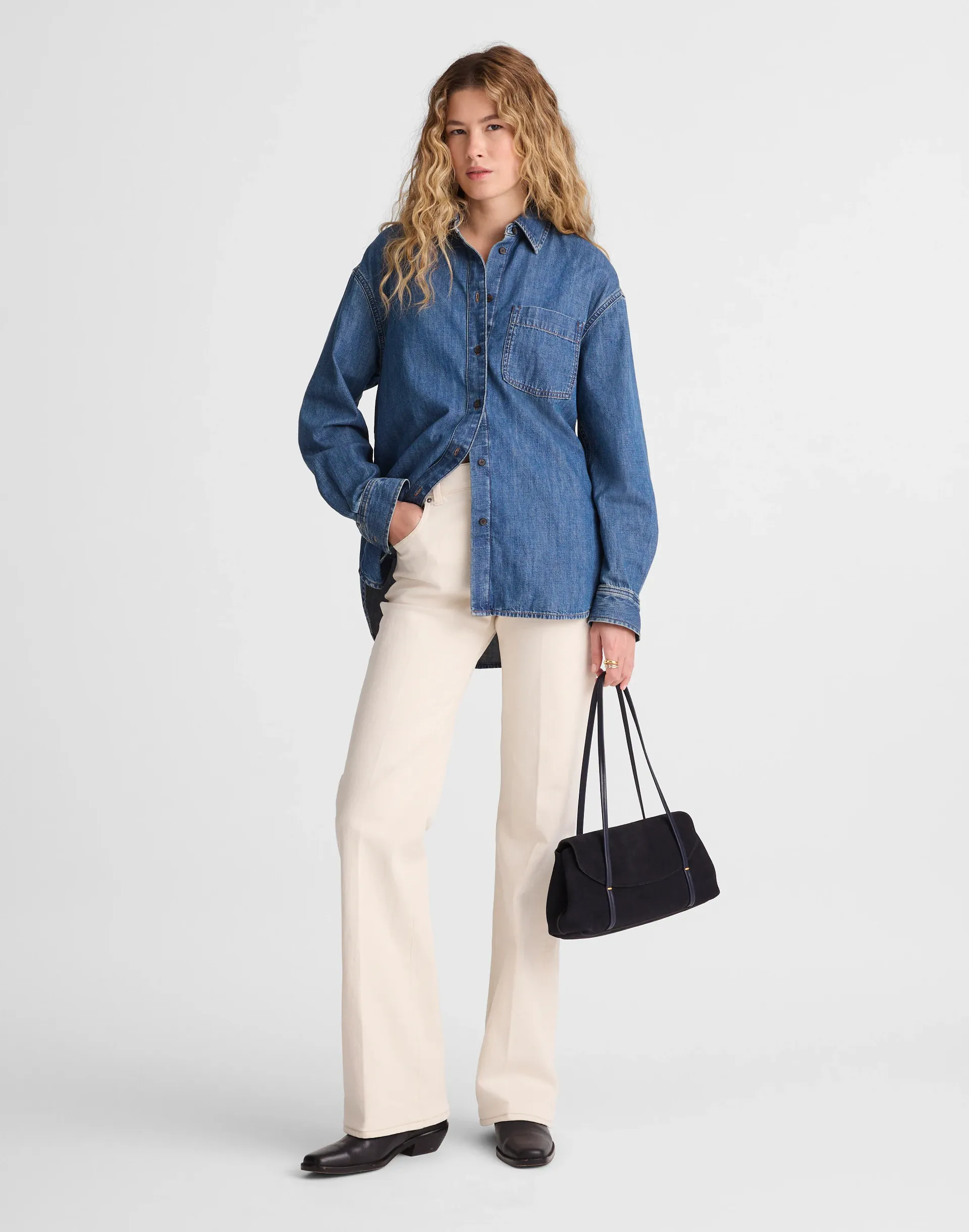 The Easy Shirt in Denim