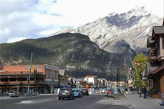 The Tour Divide starts in Banff, Canada.