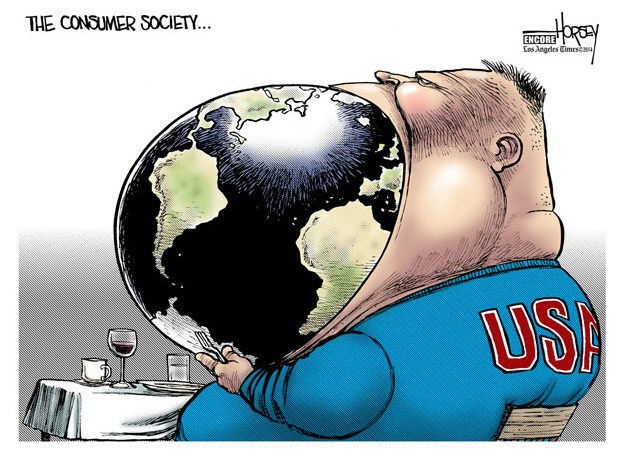 Editorial Cartoon Consumerism The Week Editorial Cartoon Consumerism The Week