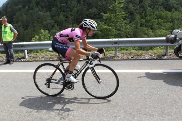 Chasing for herself Marianne Vos (Nederland Bloeit).