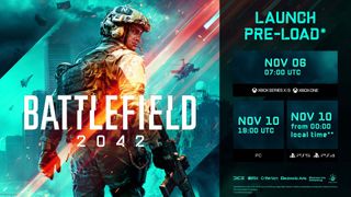 Battlefield 2042 preloading information PC and Consoles