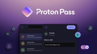 Proton Pass secure sharing feature promo visual