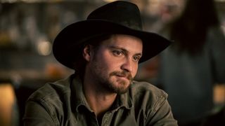 Luke Grimes in Marshals. 