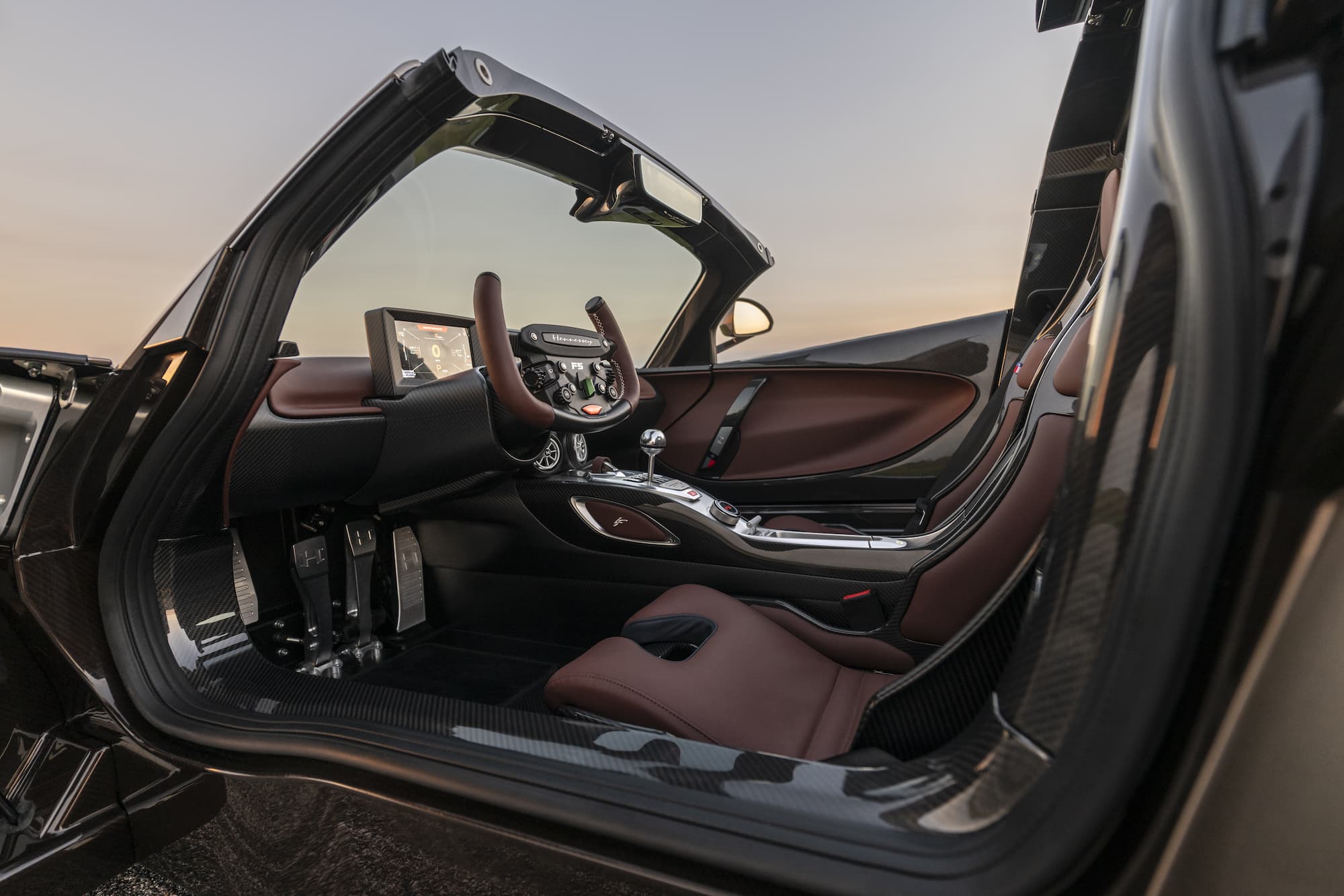 Hennessey Venom F5 Revolution F interior