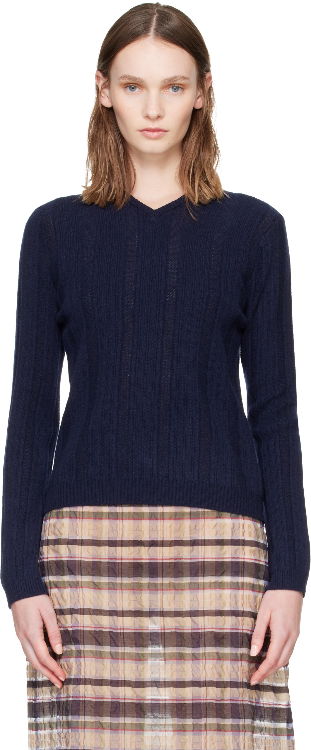 Navy Clot Sweater