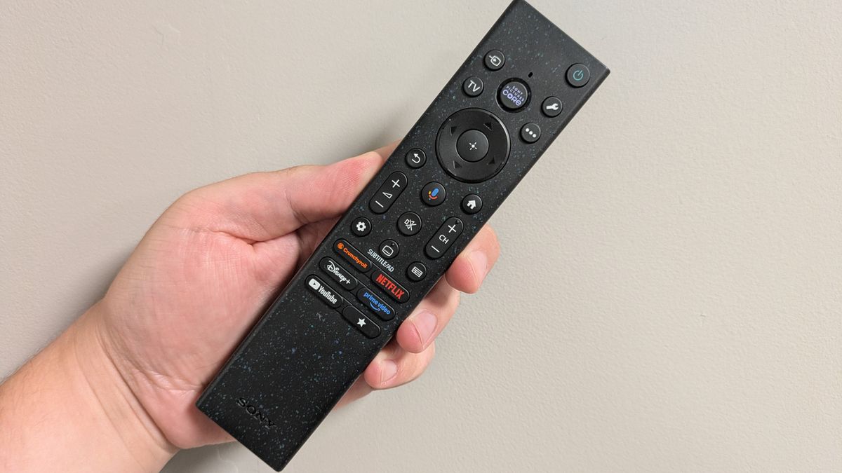 Sony Bravia 7 II's Bravia Voice Remote