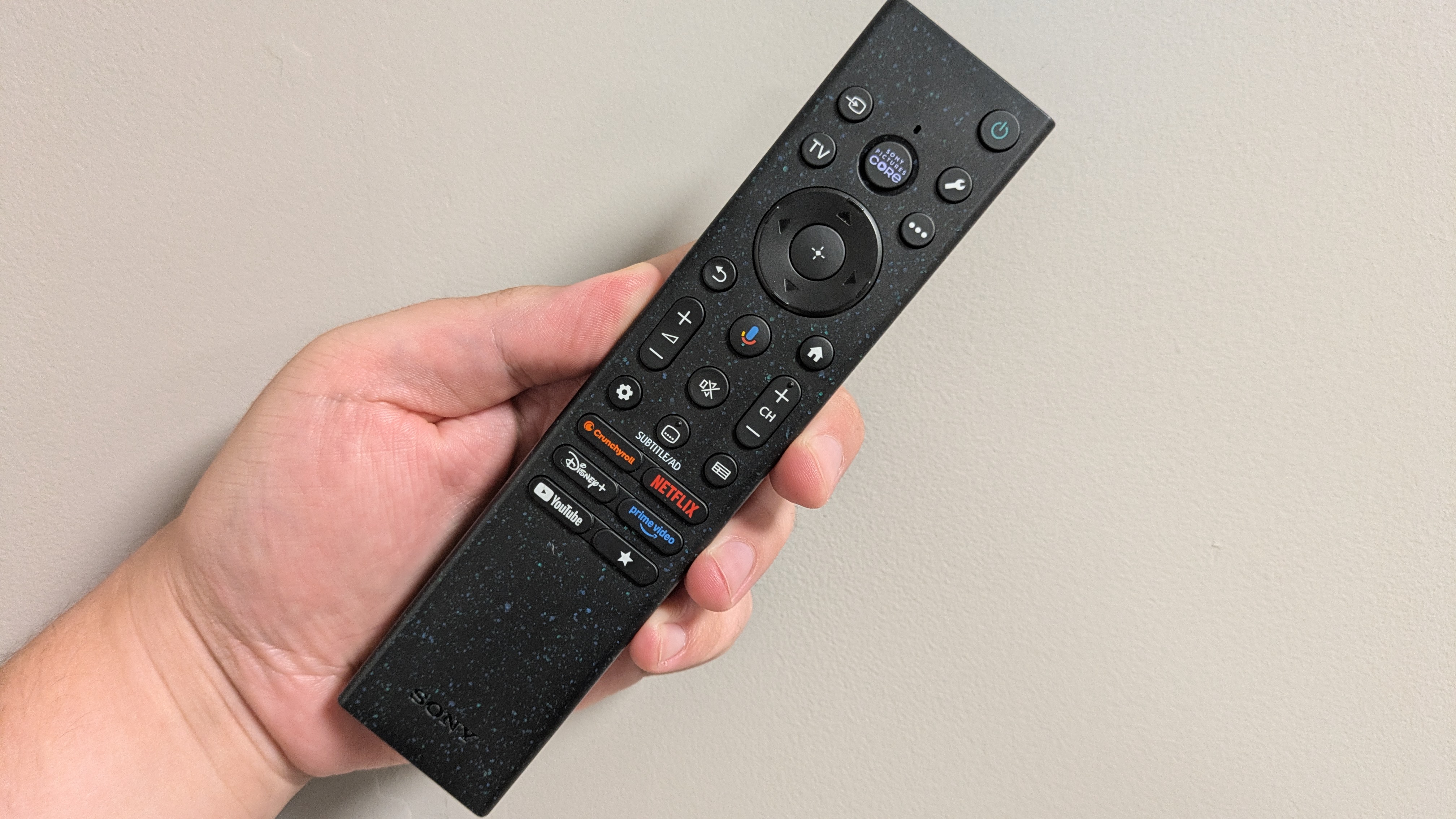 Sony Bravia 7 II's Bravia Voice Remote