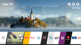 LG's TVs support Freeview Play
