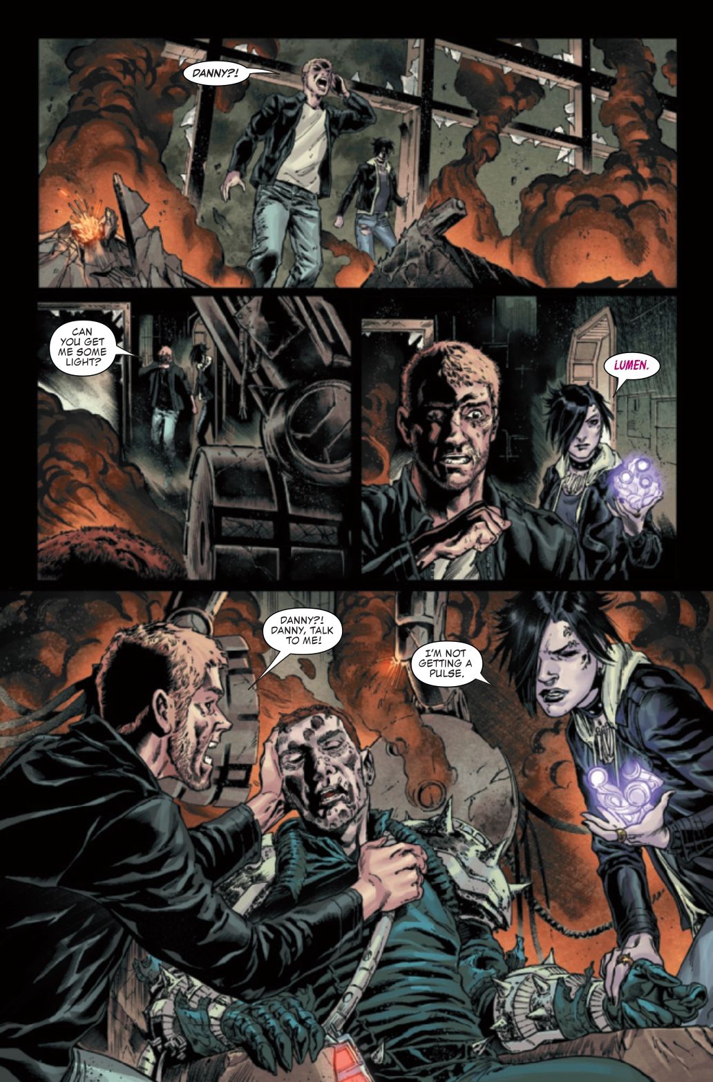 Pages from Ghost Rider #15.