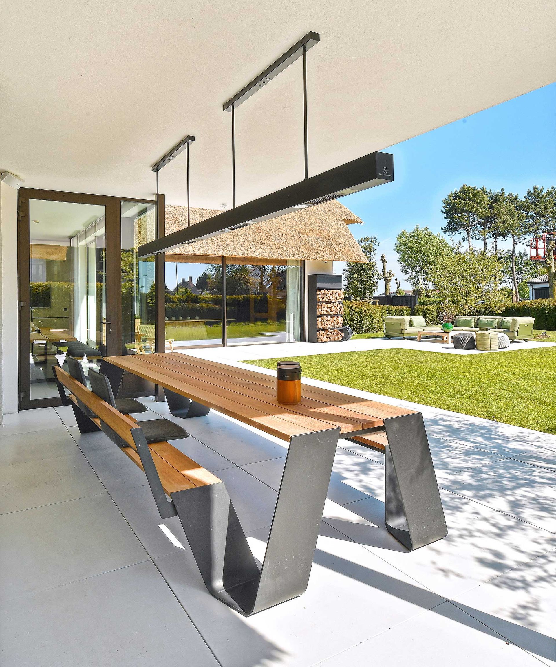 Patio heater ideas 11 luxe looks to keep your outdoor living space