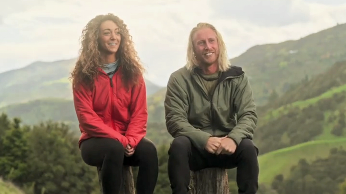 Creighton and Paulina talk about their relationship on Race To Survive: New Zealand.