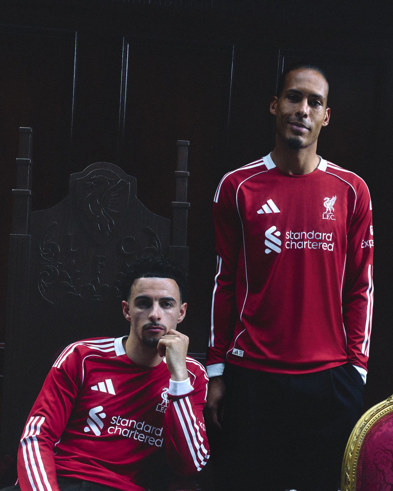 Liverpool 2025/26 home kit