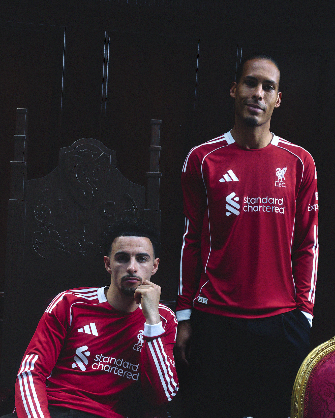 Liverpool 2025/26 home kit