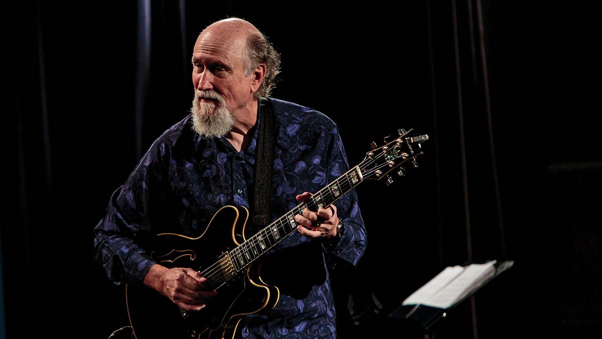 John Scofield onstage in Italy, 2021