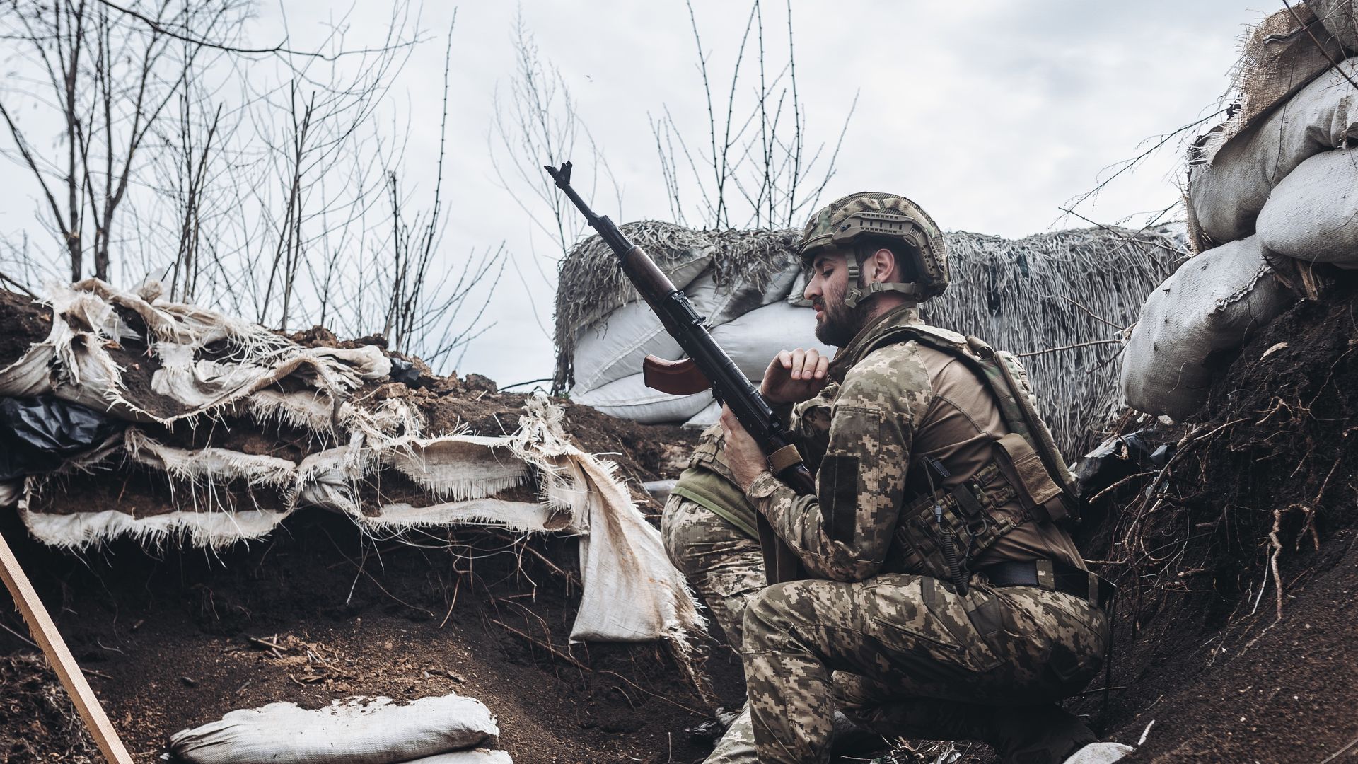 Военные на Донбассе. Украинское наступление началось