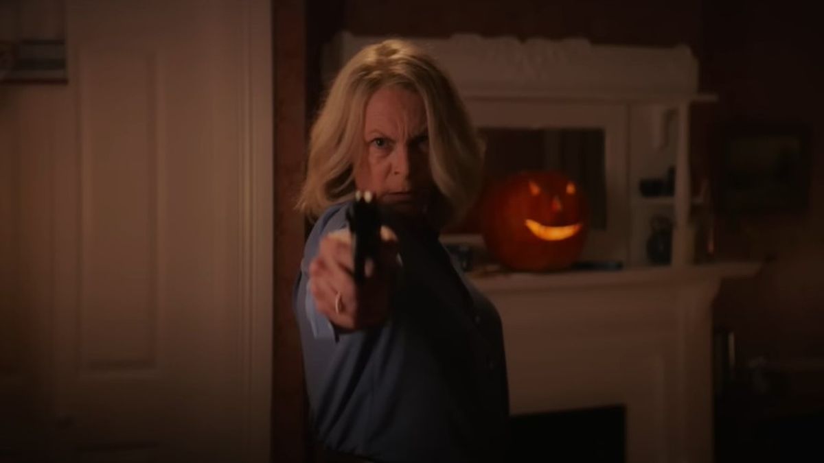 Jamie Lee Curtis as Laurie Strode in Halloween Ends