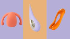 A selection of the best lesbian sex toys reviewed in 2025, including vibrators from Lelo, Dame, and Satisfyer