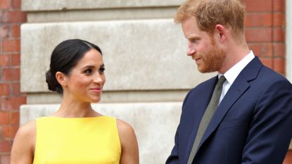 Meghan Markle's yellow dress