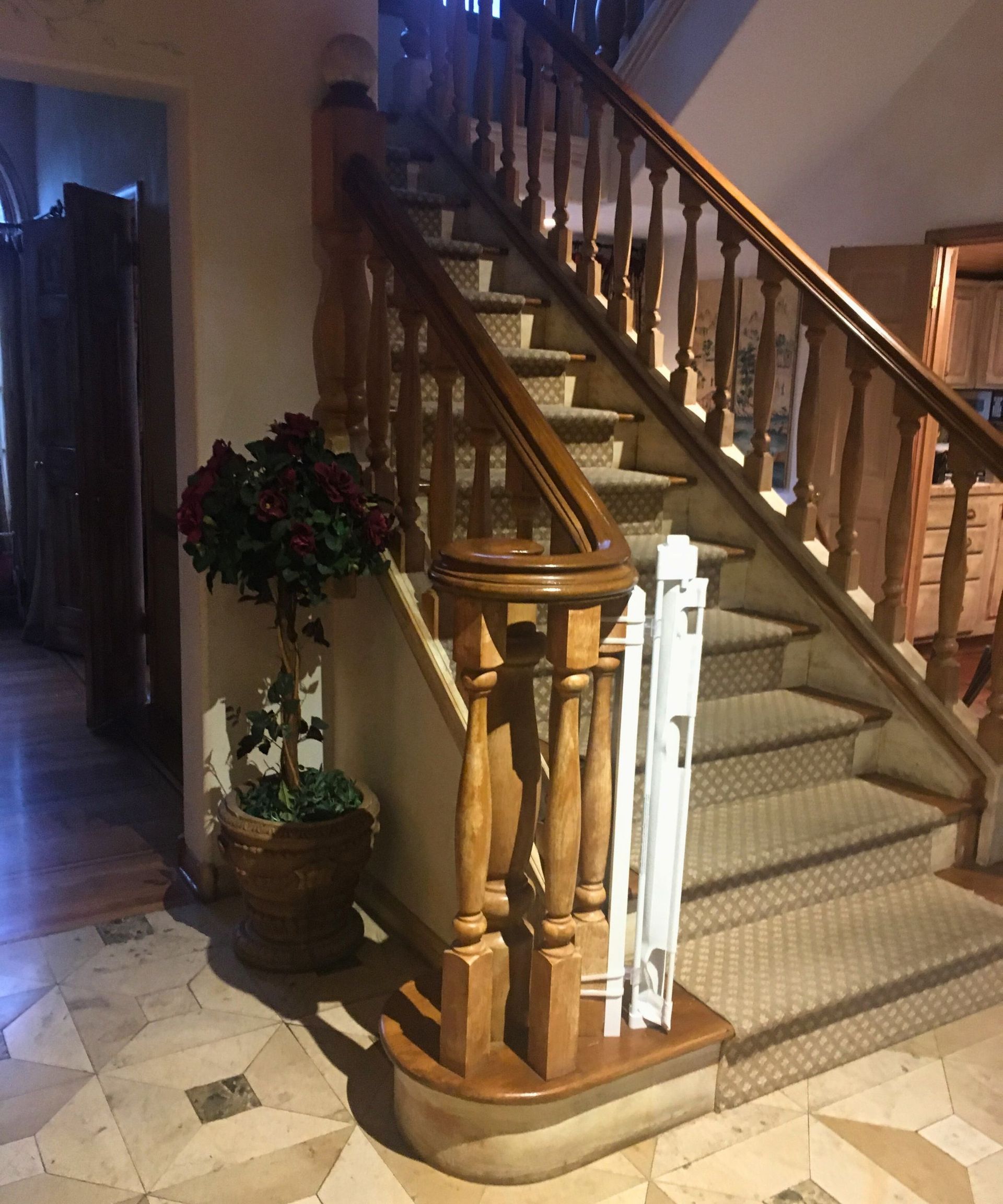 before image of hall and staircase