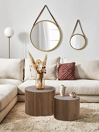 Ideas For How to Style a Round Coffee Table