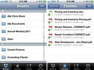 Easily access files on your iPhone or iPad with Dropbox