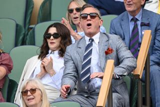 Daniel Craig and Rachel Weisz at Wimbledon