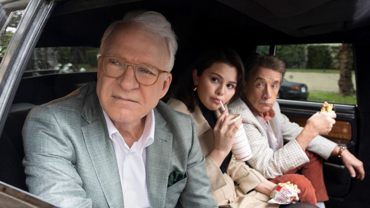 Steve Martin, Selena Gomez and Martin Short in Only Murders in the Building