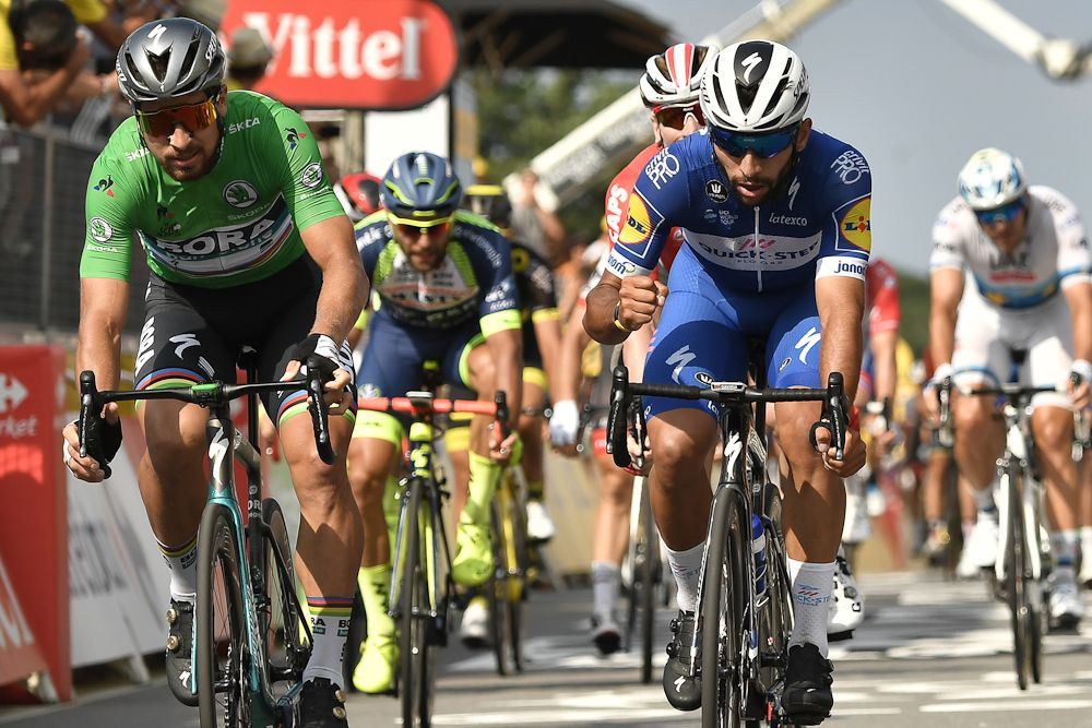 Fernando Gaviria wins stage 4 at the Tour de France