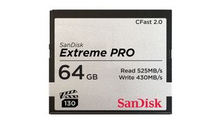 SanDisk 64GB Extreme PRO CFast 2.0 Memory Card product shot