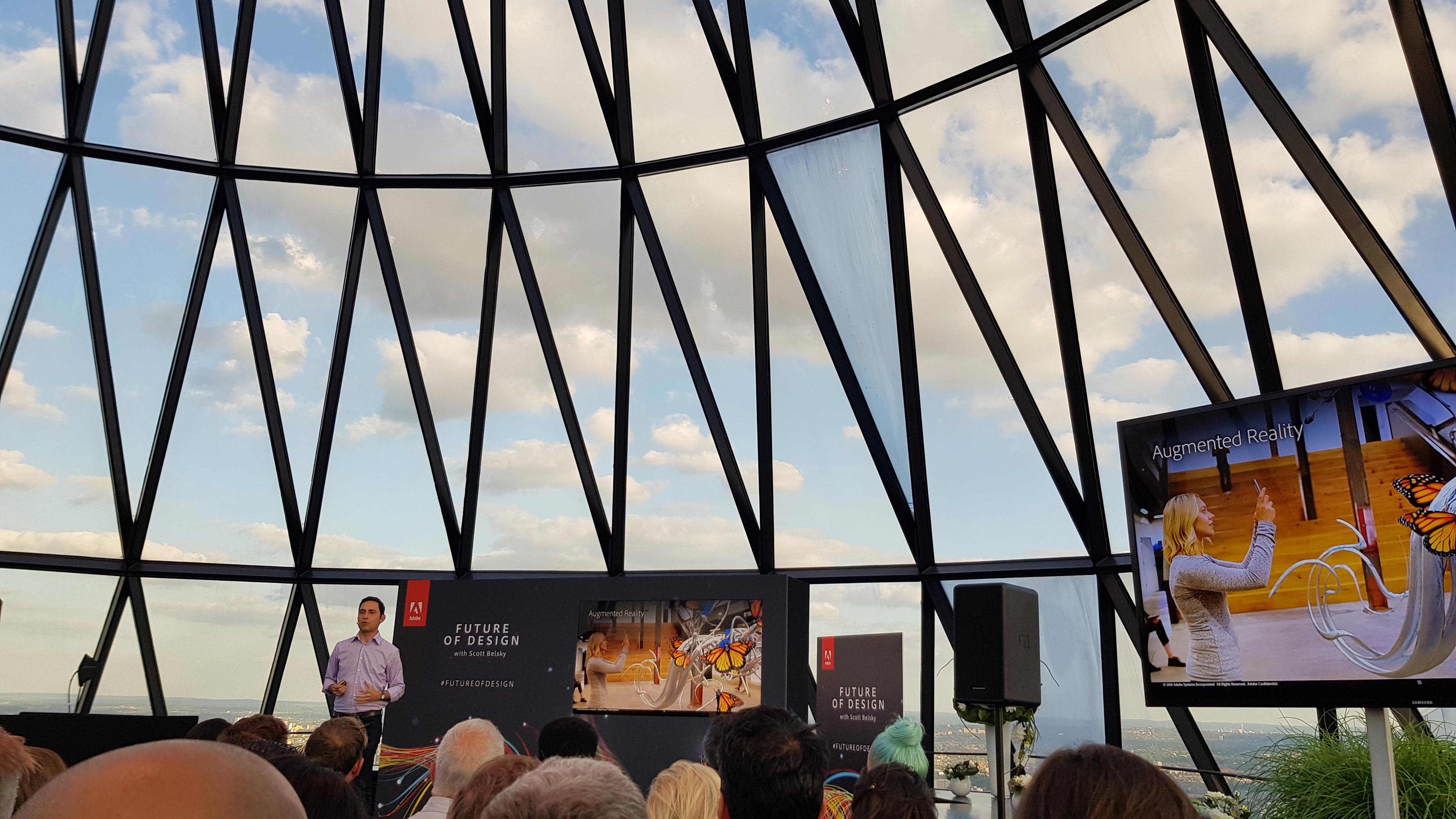 scott belsky at the gherkin in London