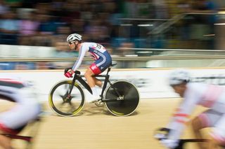 Cavendish on the track at Revolution Series opener