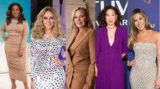 Oprah Winfrey, Carol Vorderman, Kim Cattrall, Sandra Oh, Jennifer Aniston