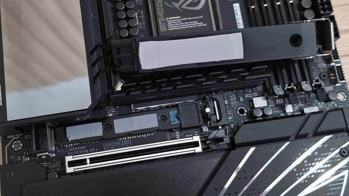 Testing motherboard m.2 heatsinks