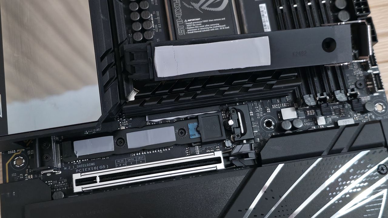 Testing motherboard m.2 heatsinks