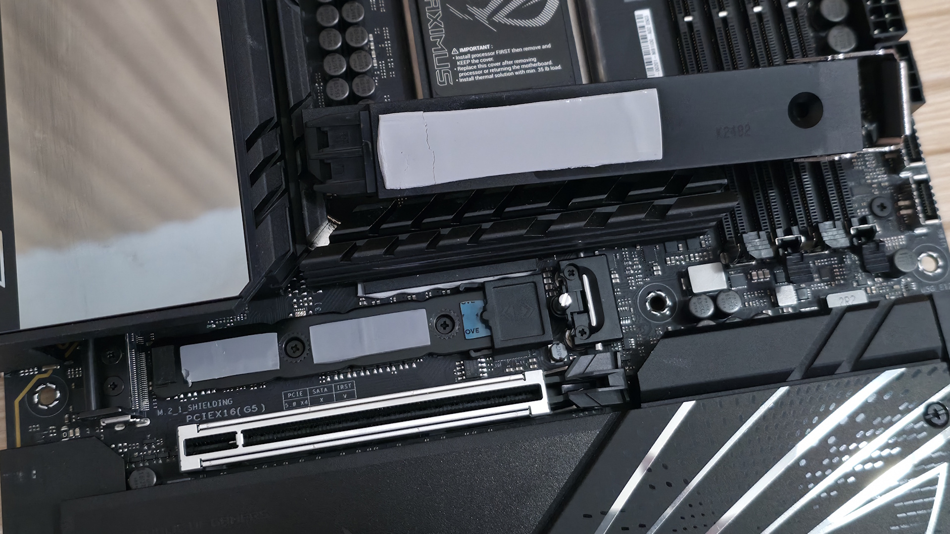 Testing motherboard m.2 heatsinks
